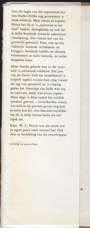 Wilde Roeping: Die Verhaal van Beroemde Grootwildjagters in Suider-A - C. J. Scheepers Strydom