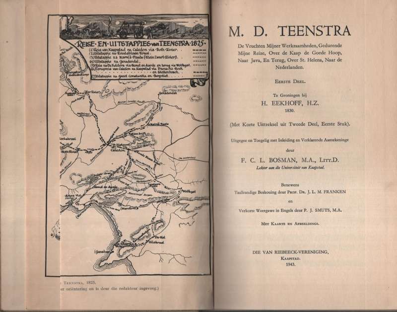 M. D. Teenstra: De Vruchten Mijner Werkzaamheden, Gedurende Mijne Re - Teenstra, M. D.; Eekhoff, H.