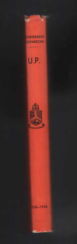 VOORTREKKER GEDENKBOEK VS UP - BOSMAN,ID