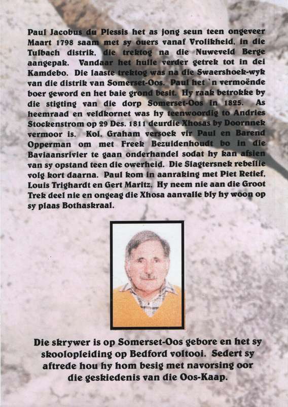 Paul: Die Lewe van Paulus Jacobus du Plessis, Pionier van Swaershoek - Du Plessis, Buks