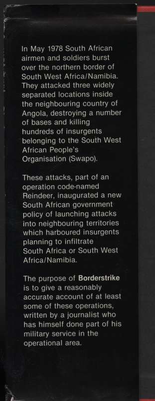 Borderstrike! South Africa Into Angola - Steenkamp, Willem
