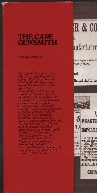 The Cape Gunsmith - Berkovitch, Barry M.