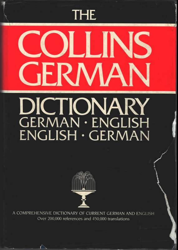 Collins German English Dictionary 2nd Hand SECONDHAND - TERRELL,P