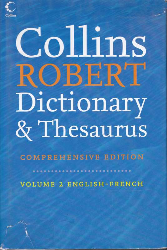 COLLINS ROBERT COMPREHENSIVE FRENCH DICT SECONDHAND - COLLINS