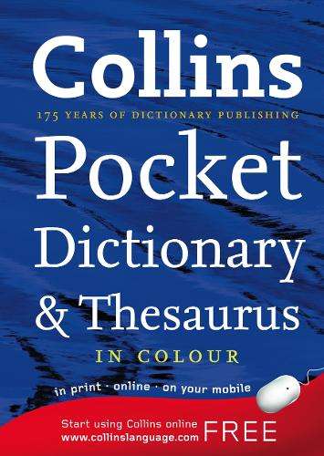 Collins Pocket Dictionary and Thesaurus - COLLINS