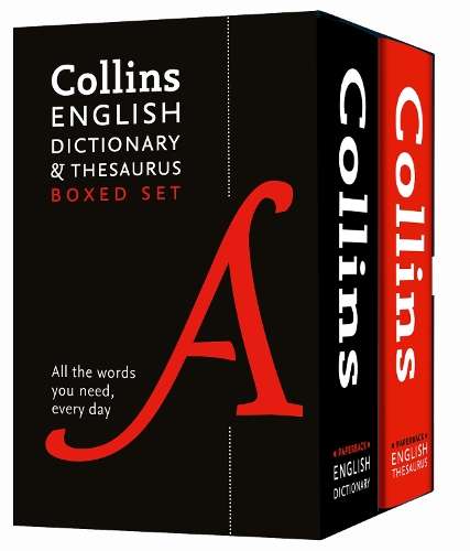 Collins English Dictionary and Thesaurus Boxed Set - Collins Dictionaries