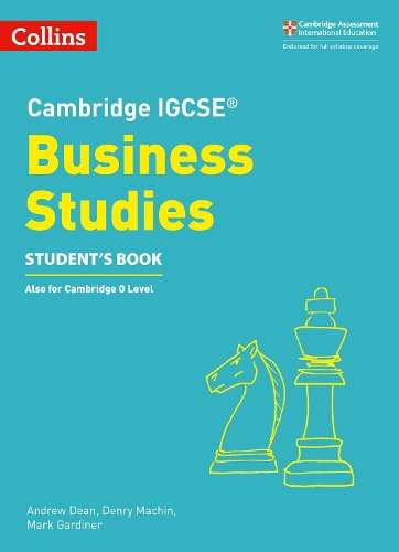 Cambridge IGCSEâ¢ Business Studies Studentâs Book - Andrew Dean