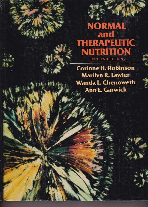 NORMAL & THERAPEUTIC NUTRITION SECONDHAND - ROBINSON,CH