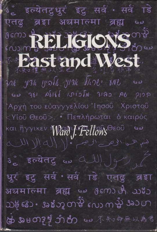 Religions east and west SECONDHAND - Ward J. Fellows