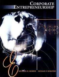 Corporate Entrepreneurship - Michael H. Morris