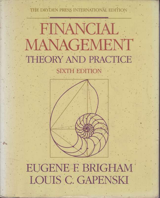FINANCIAL MANAGEMENT SECONDHAND - BRIGHAM,EF