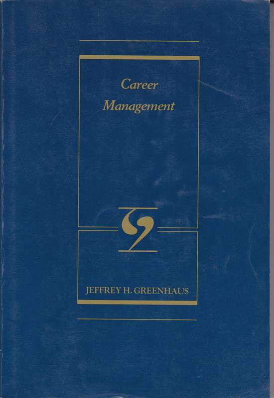 CAREER MANAGEMENT SECONDHAND - GREENHAUS,JH