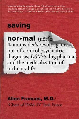 Saving Normal - Allen Frances