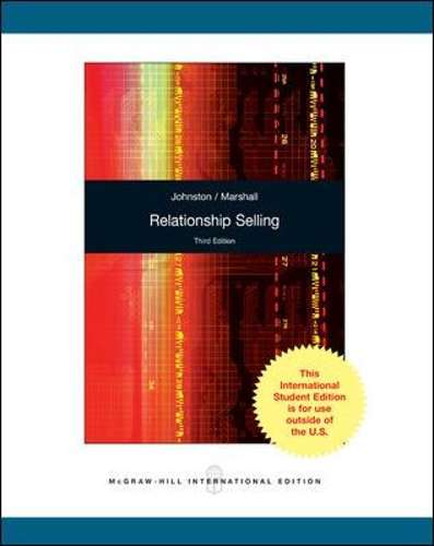 Relationship Selling - Mark W. Johnston