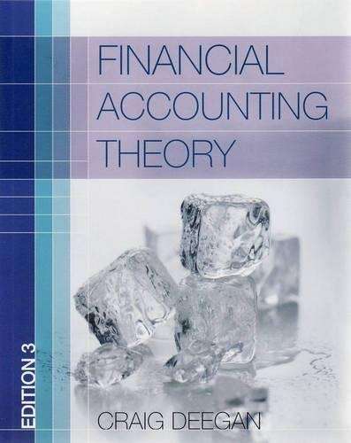 Financial Accounting Theory - Craig Deegan