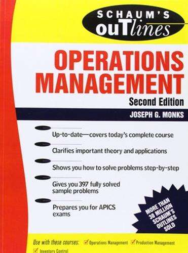 Schaum's Outline of Operations Management - Joseph G. Monks