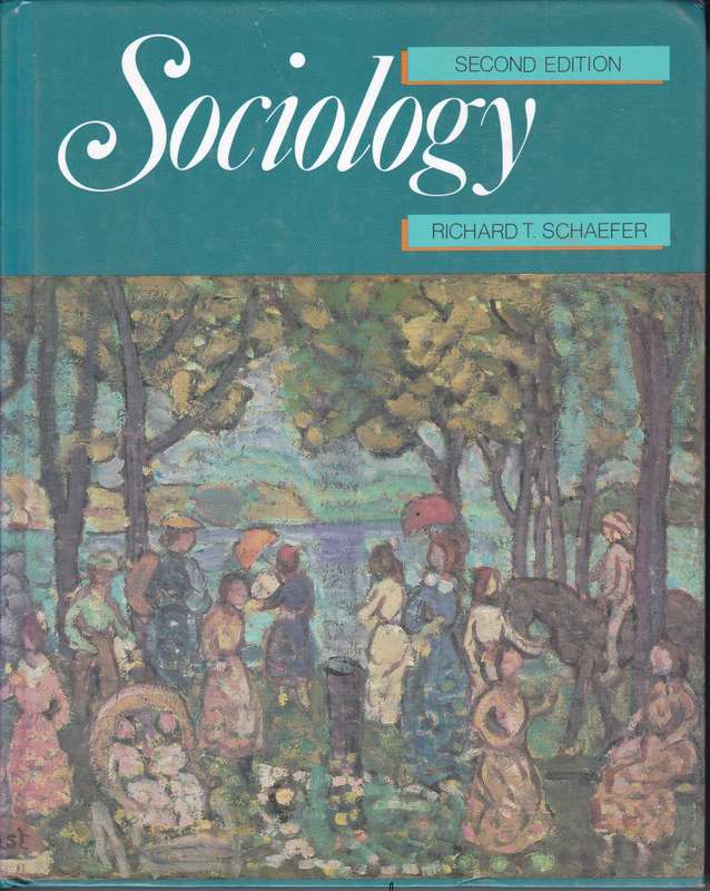 SOCIOLOGY SECONDHAND - SCHAEFER,RT