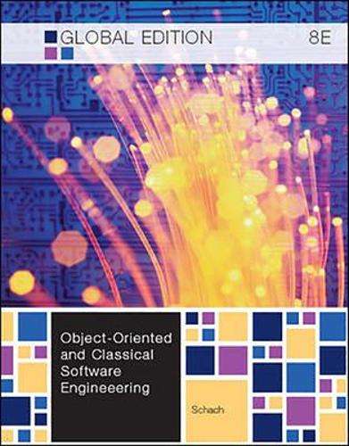 Object-Oriented and Classical Software Engineering - Stephen R. Schach