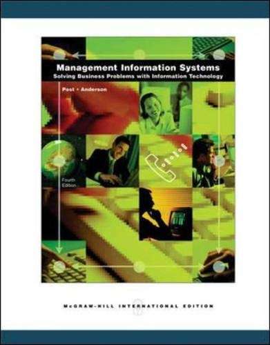 Management Information Systems - Gerald V. Post