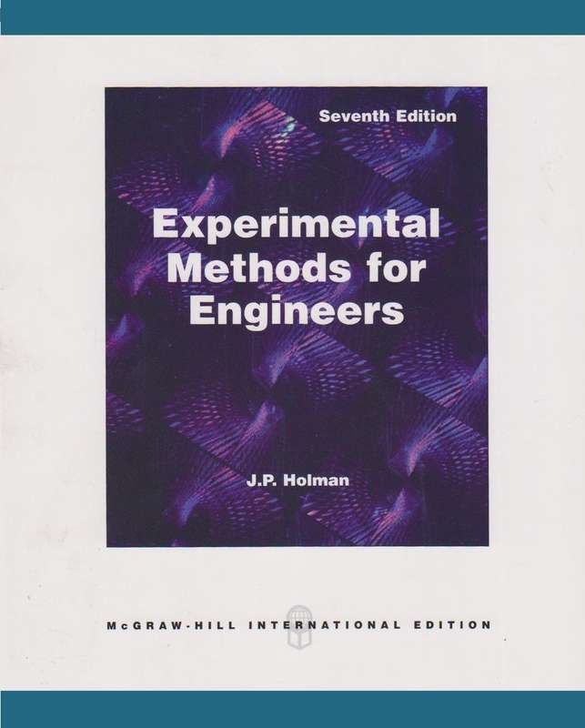 Experimental Methods for Engineers - J. P. Holman