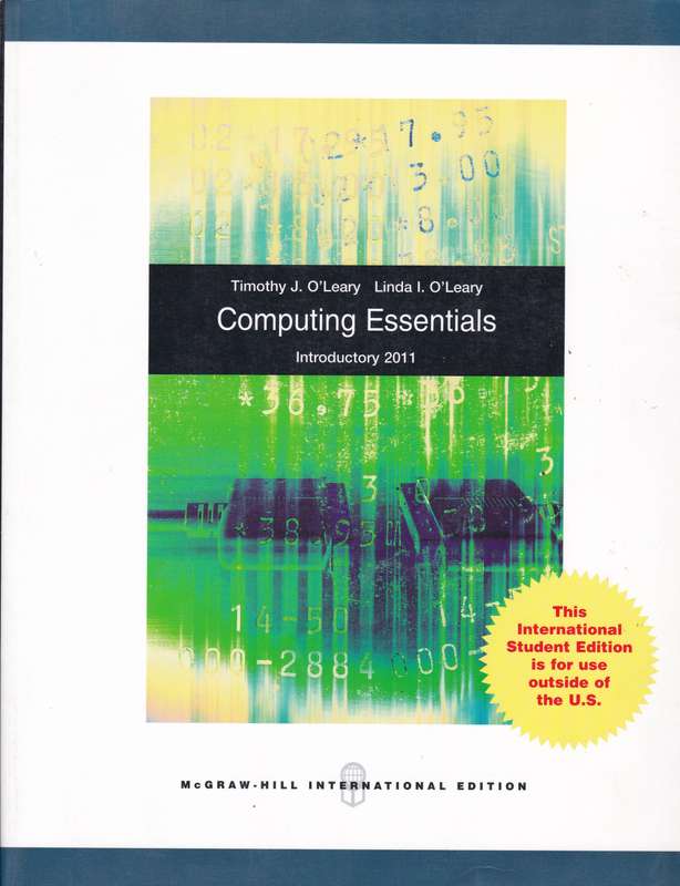 COMPUTING ESSENTIALS 2011 INTRO SECONDHAND - OLEARY,T