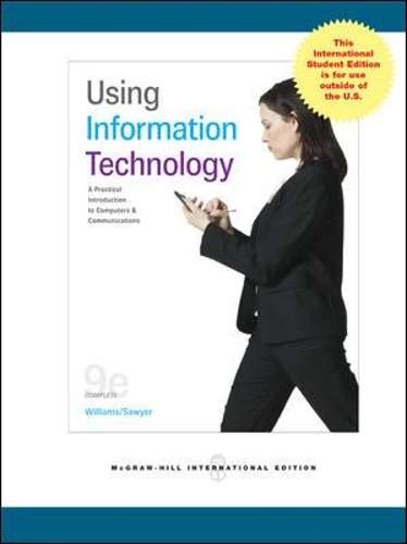 Using Information Technology - Brian K. Williams
