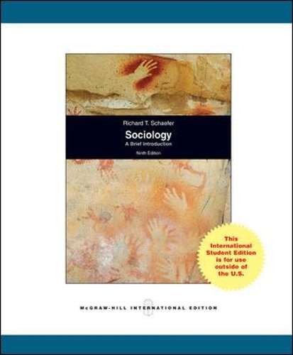 Sociology - Richard T. Schaefer