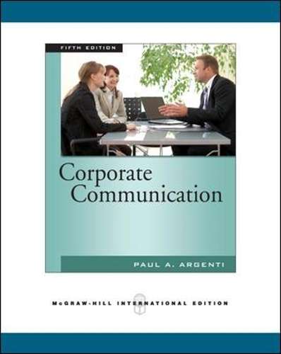 Corporate Communication - Paul A. Argenti