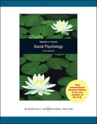 Social Psychology - Stephen L. Franzoi