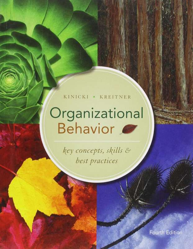 Organizational Behavior - Angelo Kinicki
