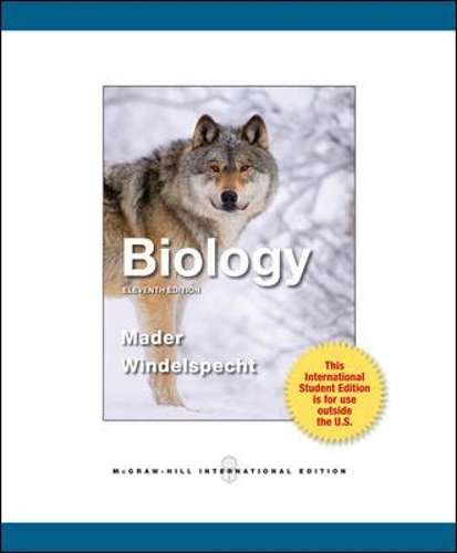 BIOLOGY BOOK ONLY ZOOP SECONDHAND - MADER