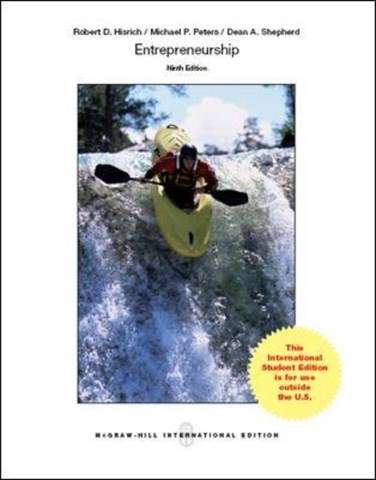 Entrepreneurship - Robert A. Hisrich