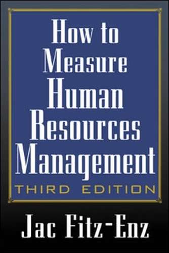 How to Measure Human Resource Management - Jac Fitz-enz