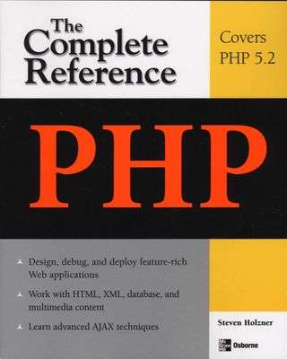 PHP THE COMPLETE REFERENCE SECONDHAND - HOLZNERS