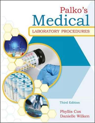 Palko's Medical Laboratory Procedures - Phyllis Cox