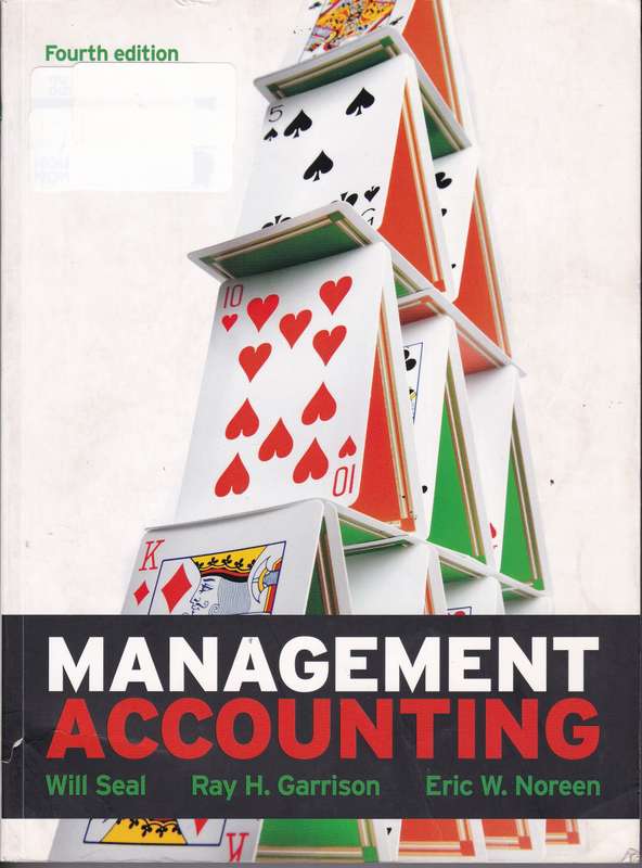 MANAGEMENT ACCOUNTING PLUS CARD 4TH SECONDHAND - SEAL