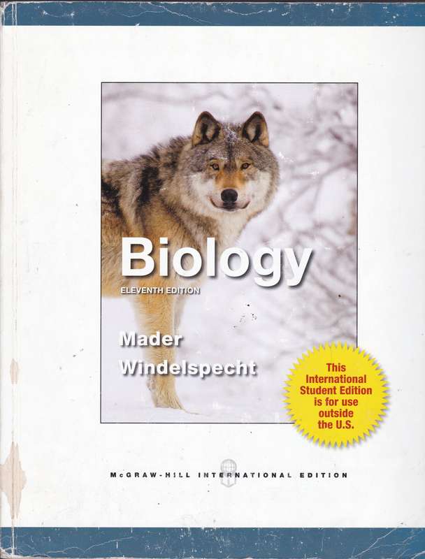 BIOLOGY ACCESS CARD & BOOK ZOOP SECONDHAND - MADER