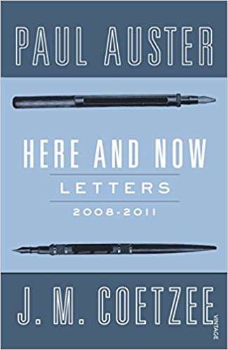 Here and Now - J. M. Coetzee