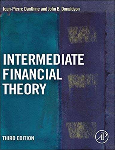 INTERMEDIATE FINANCIAL THEORY 2H SECONDHAND - DANTHINE