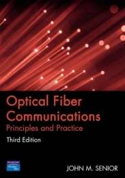 Optical Fiber Communications - John Senior
