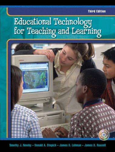 Educational Technology for Teaching and Learning - Donald Stepich