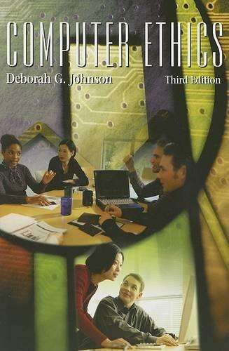 Computer Ethics - Deborah G. Johnson