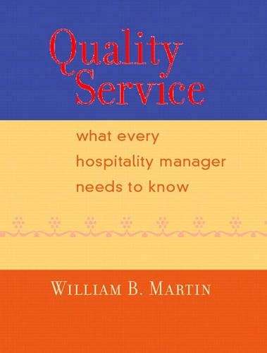 Quality Service - William B. Martin