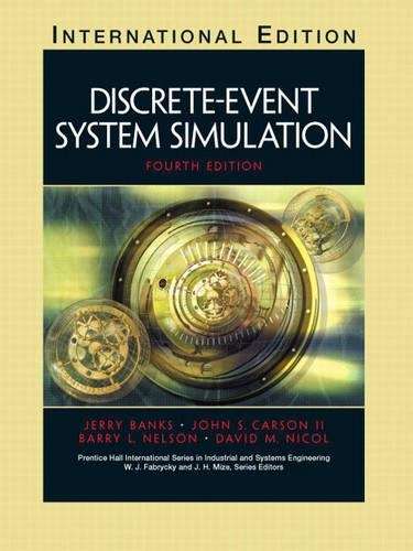 Discrete-Event System Simulation - Jerry Banks