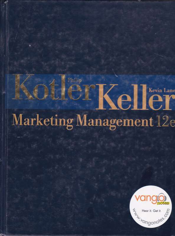 MARKETING MANAGEMENT SECONDHAND - KOTLER,P