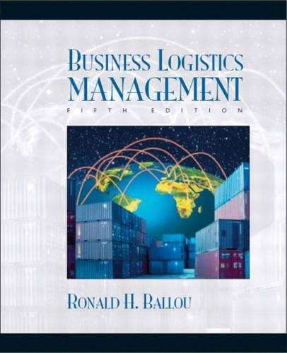 Business Logistics/Supply Chain Management - Ronald H. Ballou