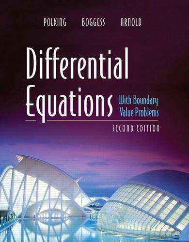 Differential Equations with Boundary Value Problems - John Polking