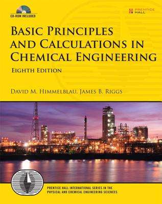 BASIC PRINCIPLES & CALCULATION CHEM ENG 8ED 2 SECONDHAND - HIMMELBLAU,DM