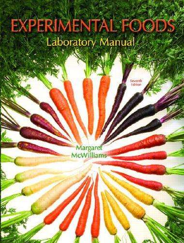 Laboratory Manual for Foods - Margaret McWilliams