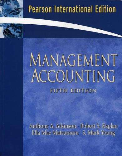 Management Accounting - Anthony A. Atkinson